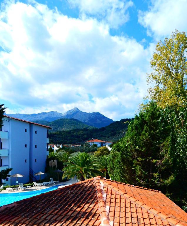 Panorama Apartments And Studios Chrysi Ammoudia Exterior photo